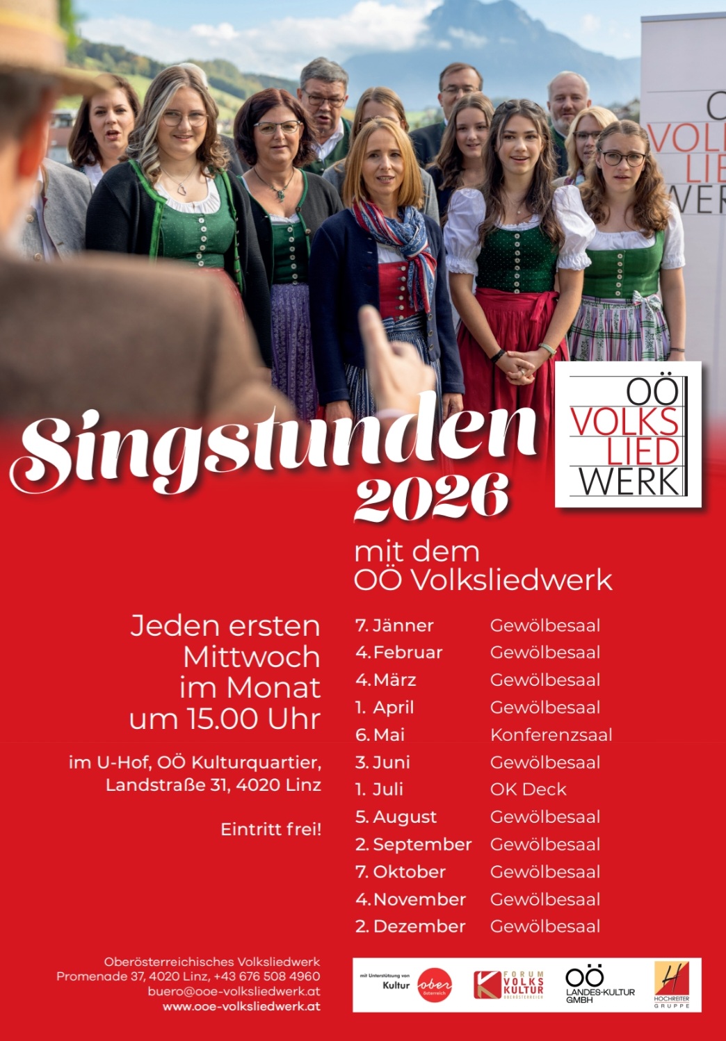 Singstunde mit dem Oberösterreichischen Volksliedwerk